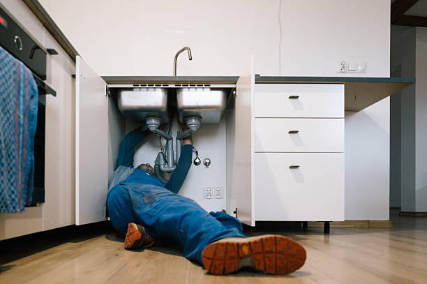 Professional Drain Cleaning technician working in Sulphur Springs, TX